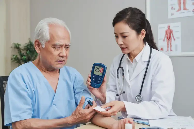 老年人晚上血糖26(圖1)