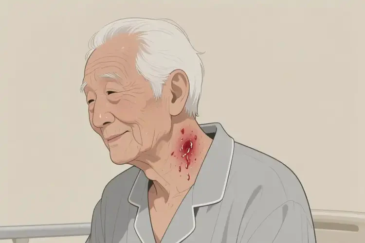 高齡老人脖子上長濕疹能夠徹底治愈嗎(圖4)