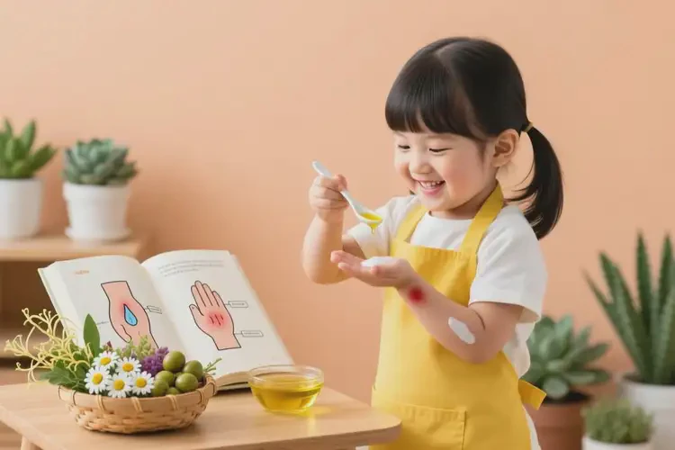 兒童全身經(jīng)常起濕疹可以徹底自愈嗎(圖1)