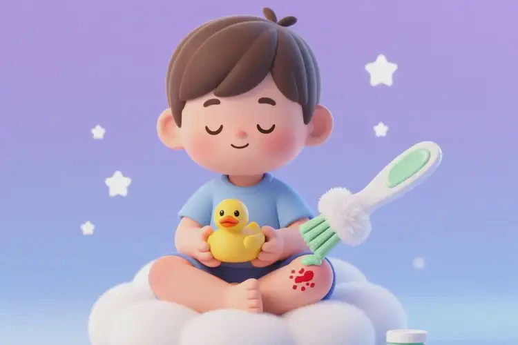 孩子大腿上出濕疹不管它會自己痊愈嗎(圖1)