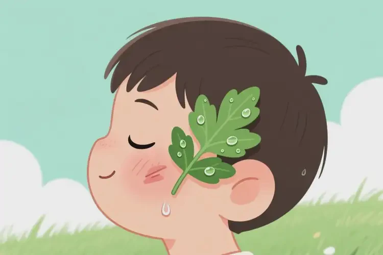 少兒面部偶爾長濕疹能夠徹底治愈嗎(圖2)