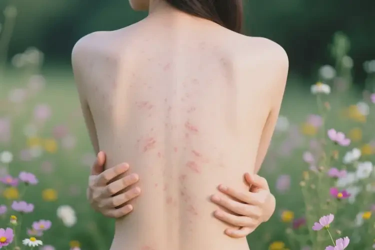 女性身上偶爾起濕疹不管它會自己自愈嗎(圖3)