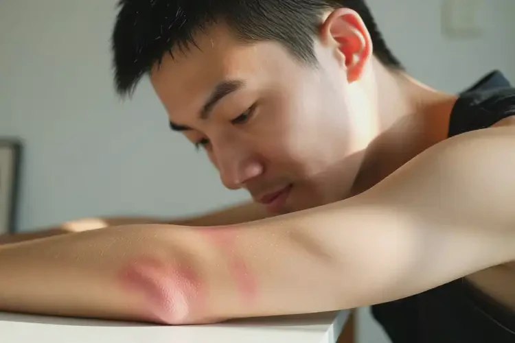 男生手臂上有濕疹可不可以徹底自愈(圖2)