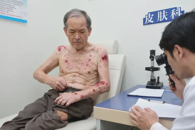 老年人小腿經(jīng)常長濕疹能徹底自愈嗎(圖4)