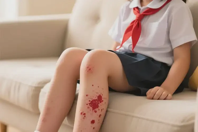 小學(xué)生小腿經(jīng)常長濕疹不管它會自己好嗎(圖3)