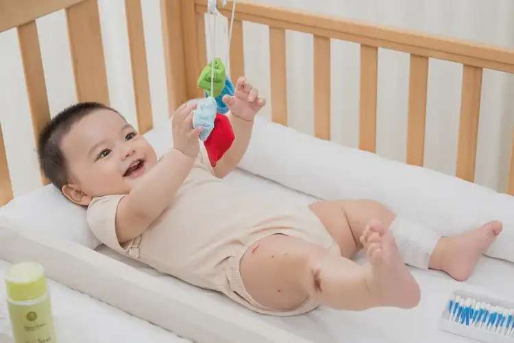 嬰兒大腿起濕疹能靠自己自愈嗎(圖2)