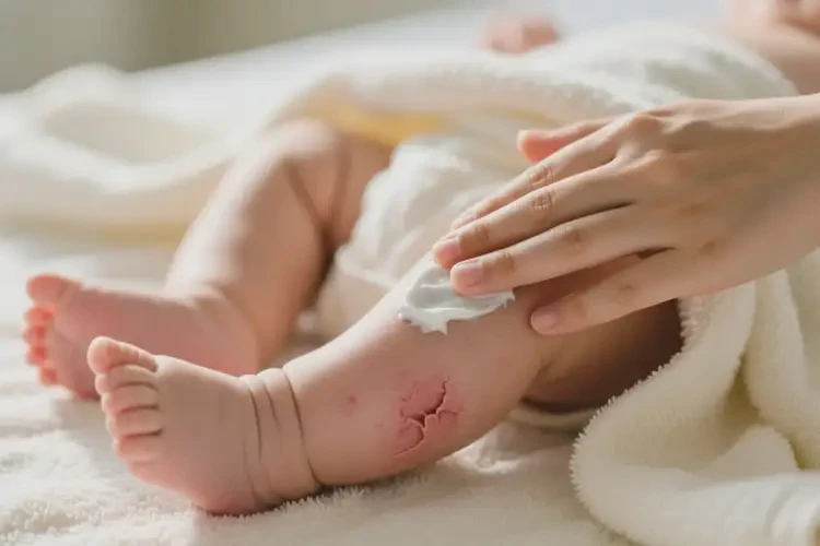 嬰兒小腿容易長濕疹能夠徹底治愈嗎(圖4)