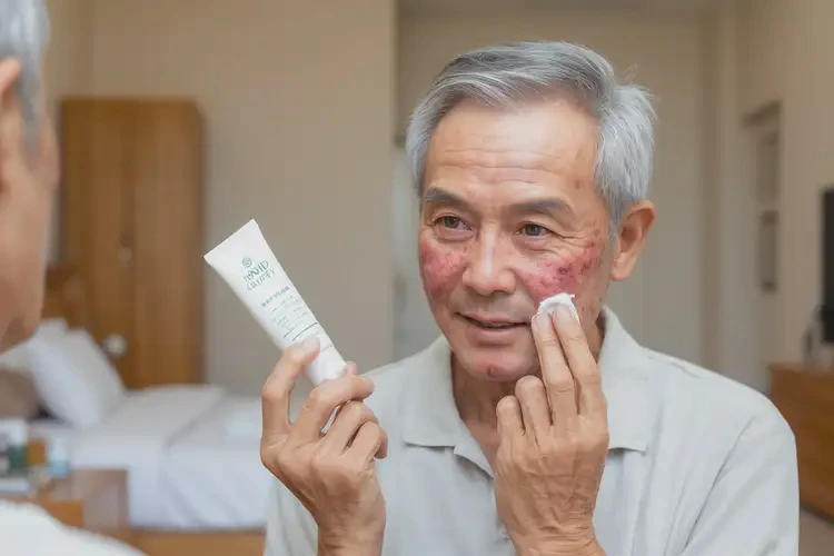 老年人面部經(jīng)常起濕疹可以徹底自愈嗎(圖2)