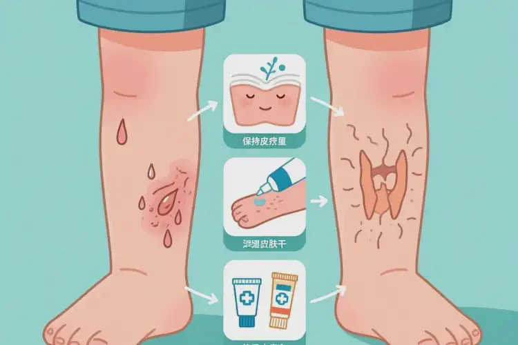 兒童小腿經(jīng)常起濕疹能夠徹底治愈嗎(圖1)