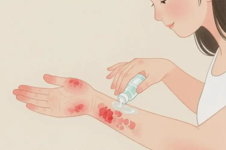 女生手臂上出濕疹能靠自己自愈嗎(圖4)