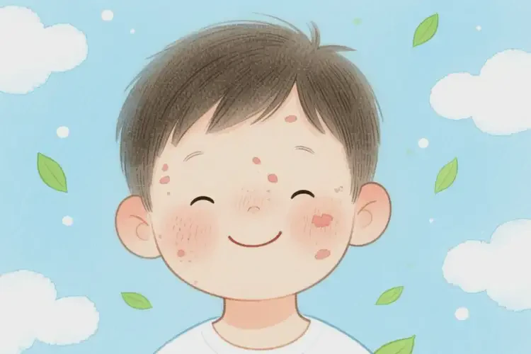 少兒面部容易起濕疹可不可以徹底自愈(圖4)