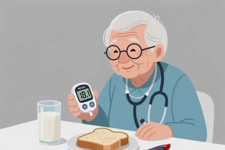 老年人早餐血糖18(圖1)