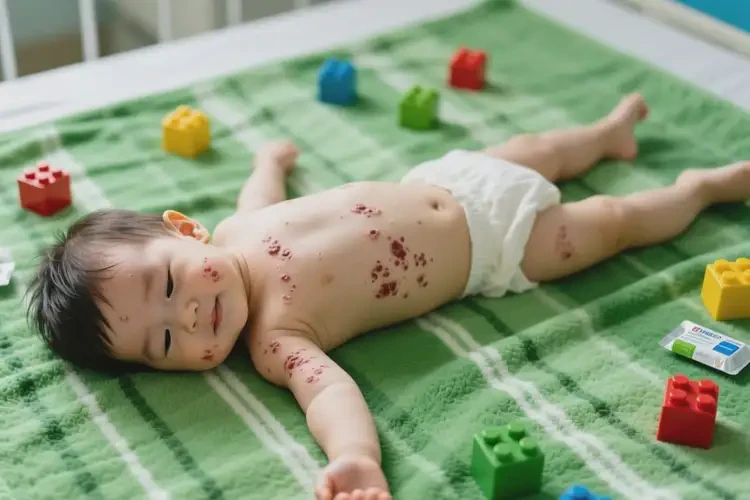 小孩全身出現(xiàn)濕疹可以徹底自愈嗎(圖2)