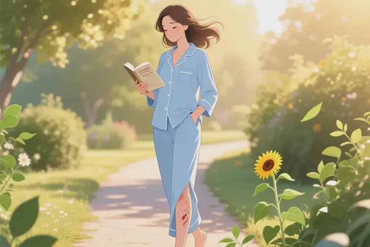 女性小腿上經(jīng)常長濕疹能靠自己自愈嗎(圖2)