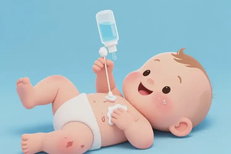 寶寶大腿上容易長濕疹不管它會自己痊愈嗎(圖1)