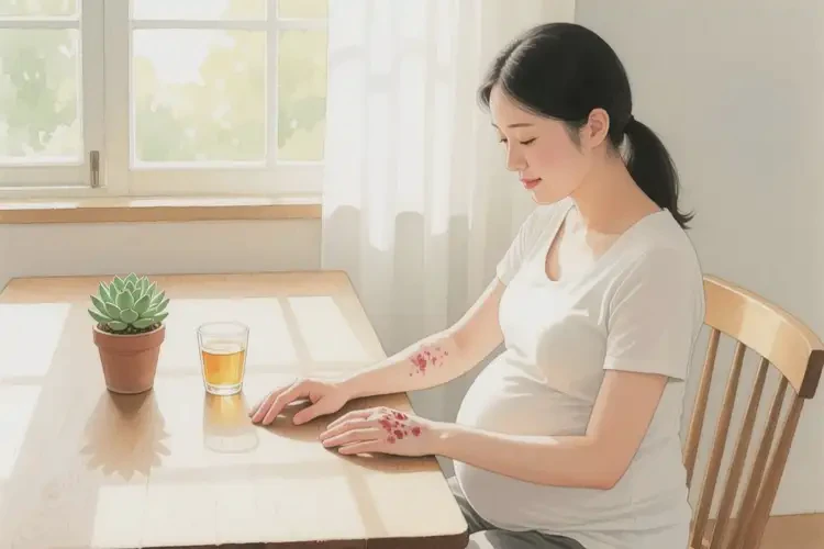 產(chǎn)婦手上容易長濕疹可以徹底自愈嗎(圖3)