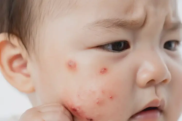 嬰兒全身偶爾長濕疹可以徹底自愈嗎(圖4)