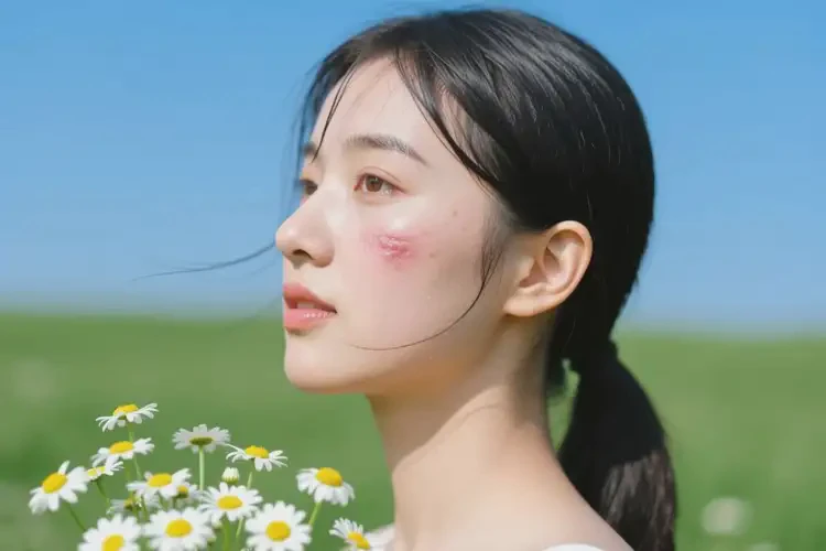 青年人面部容易長濕疹可不可以徹底自愈(圖1)