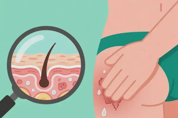 女人屁股容易起湿疹不管它会自己痊愈吗(图3)