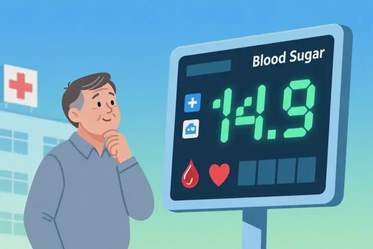 中年人晚上血糖14(图2)