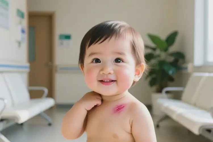 小兒脖子上起濕疹可以徹底自愈嗎(圖2)