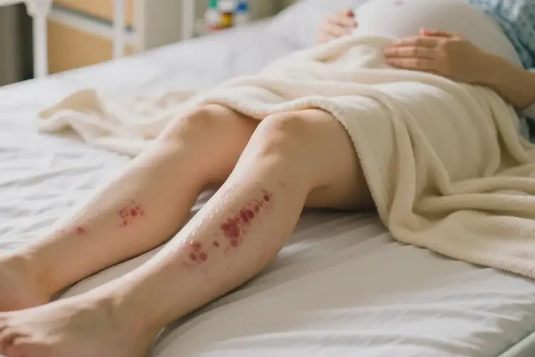 孕婦小腿出濕疹不管它會自己自愈嗎(圖3)