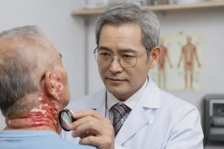 老年人脖子上出濕疹不管它會自己痊愈嗎(圖3)
