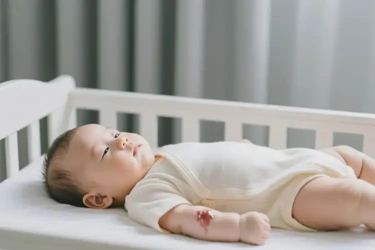 宝宝身上有湿疹不管它会自己自愈吗(图2)