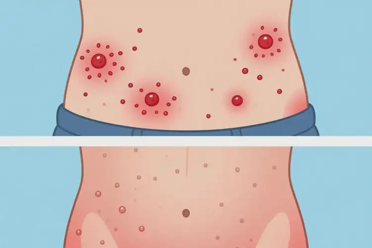 青少年肚子上起濕疹能徹底自愈嗎(圖3)