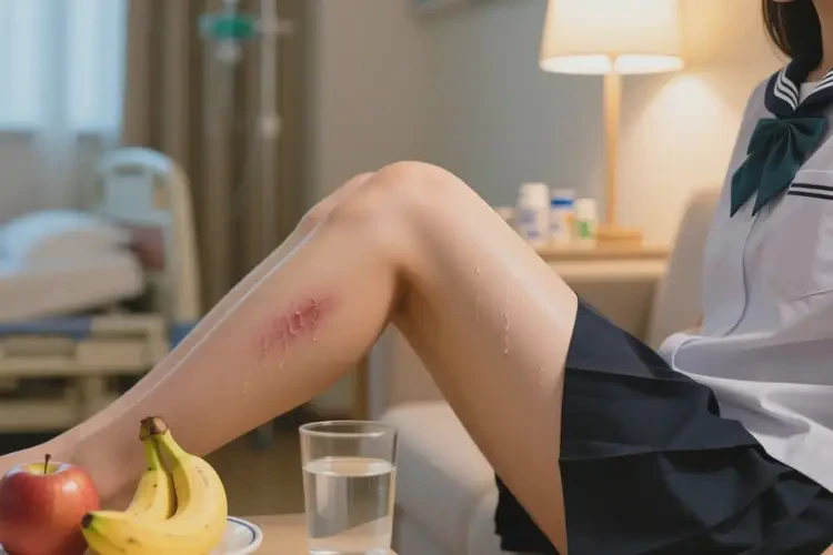 大學(xué)生大腿長濕疹可以徹底自愈嗎(圖1)