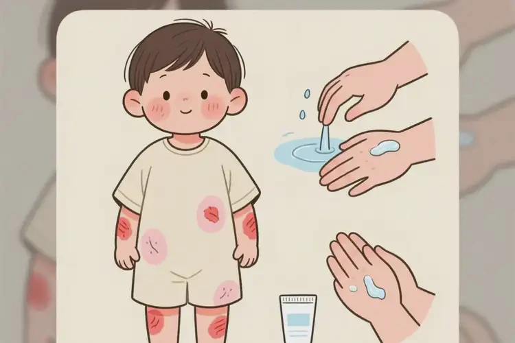 兒童全身有濕疹能夠徹底治愈嗎(圖4)