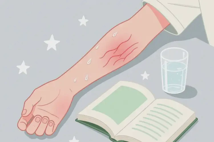 青少年手臂上出濕疹不管它會(huì)自己好嗎(圖1)