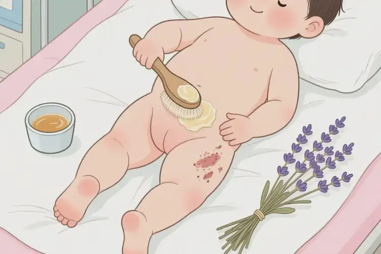 孩子屁股偶尔长湿疹能靠自己自愈吗(图2)