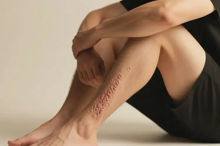 男人小腿上起湿疹能彻底自愈吗(图3)