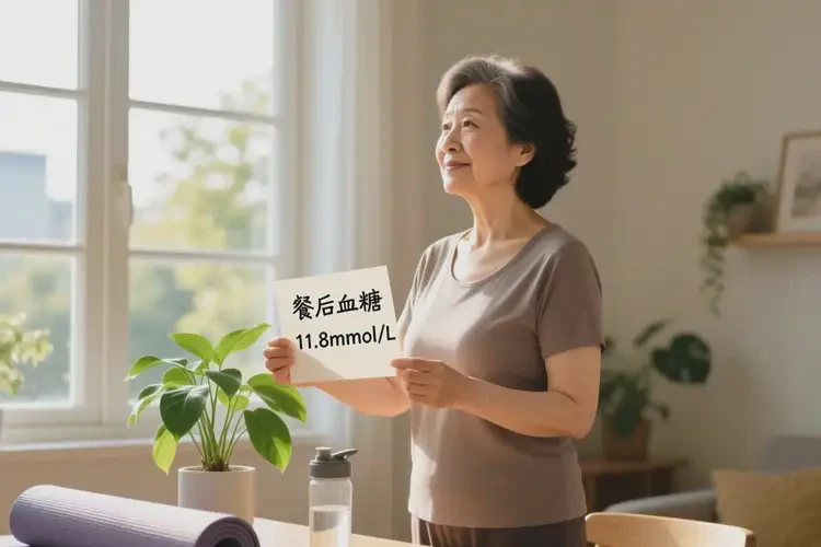 中年人餐后血糖11點8是糖尿病嗎(圖1)