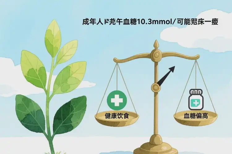 成年人下午血糖10點3是糖尿病嗎(圖1)