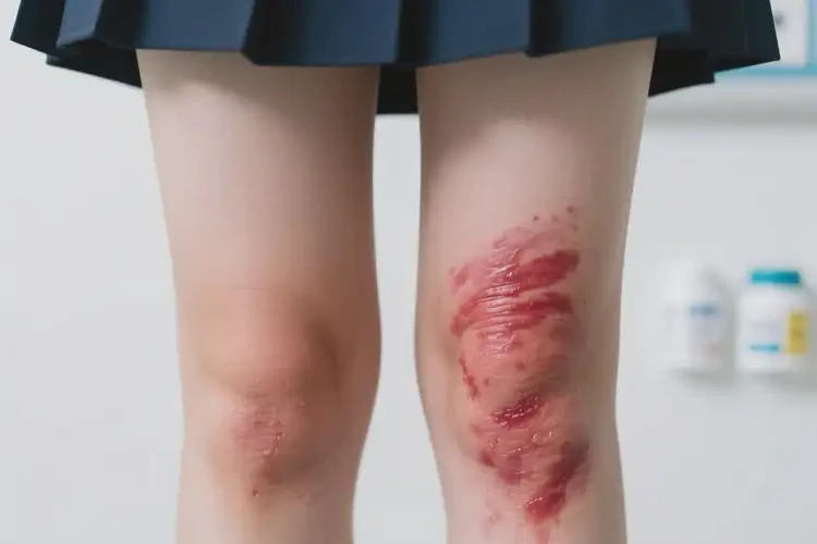 大學(xué)生大腿上容易長(zhǎng)濕疹不管它會(huì)自己自愈嗎(圖4)