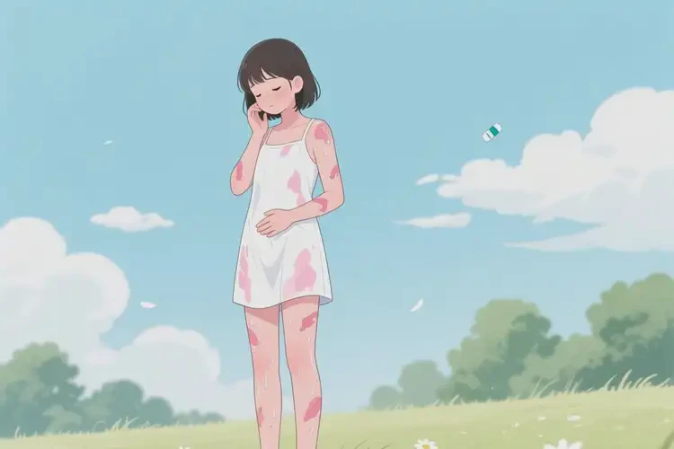 女生全身经常长湿疹不管它会自己自愈吗(图3)