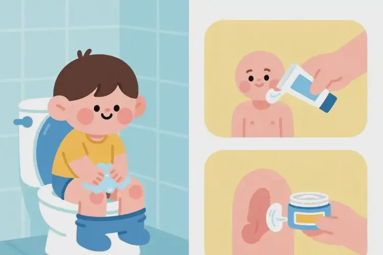 少兒肛周偶爾起濕疹能夠徹底治愈嗎(圖2)