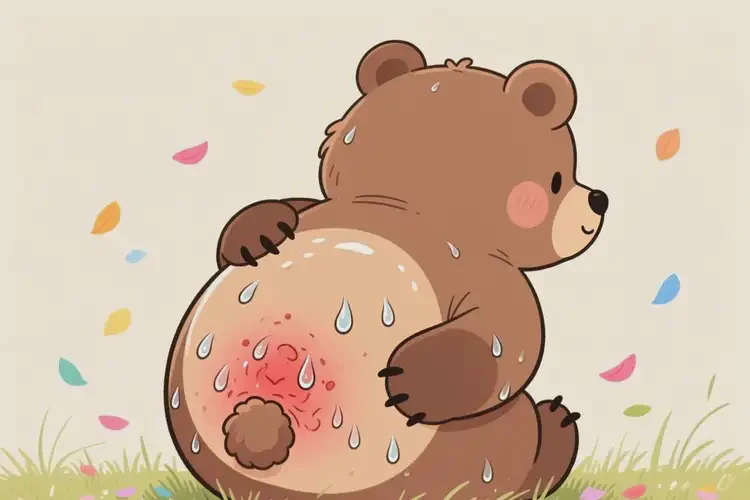 寶寶屁股上經(jīng)常長(zhǎng)濕疹能徹底自愈嗎(圖3)