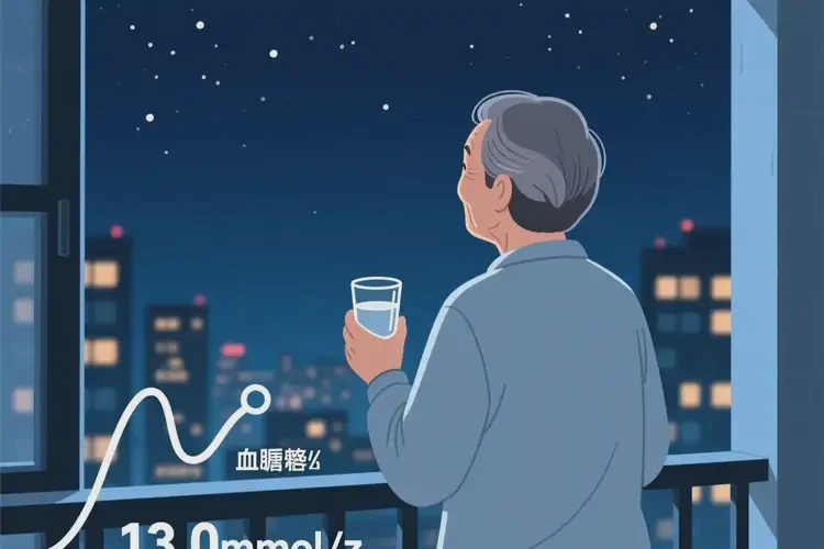 中老年人晚上血糖13點0是糖尿病嗎(圖1)