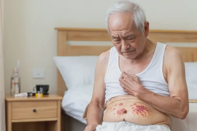 老人肚子偶爾長(zhǎng)濕疹可不可以徹底自愈(圖4)