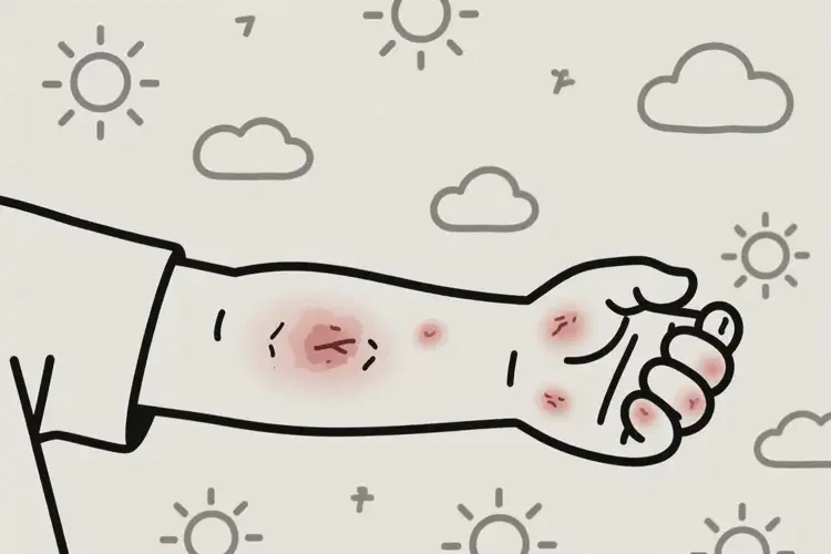 儿童手臂容易长湿疹能靠自己自愈吗(图2)