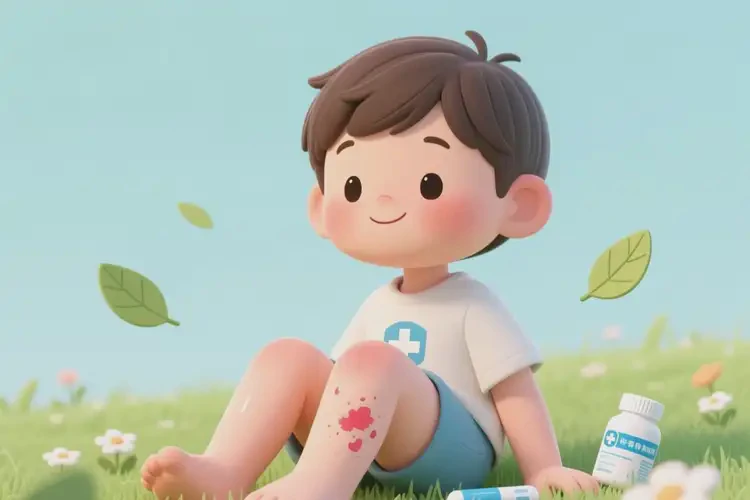 儿童小腿上容易起湿疹不管它会自己好吗(图2)