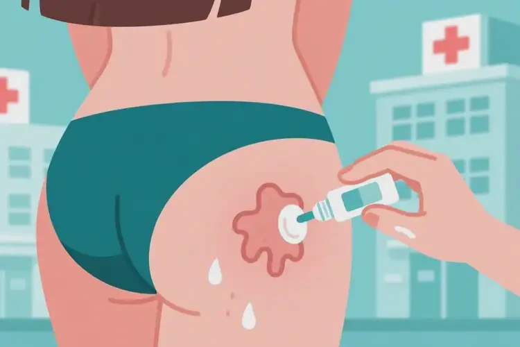 女生屁股上出湿疹能够彻底治愈吗(图2)