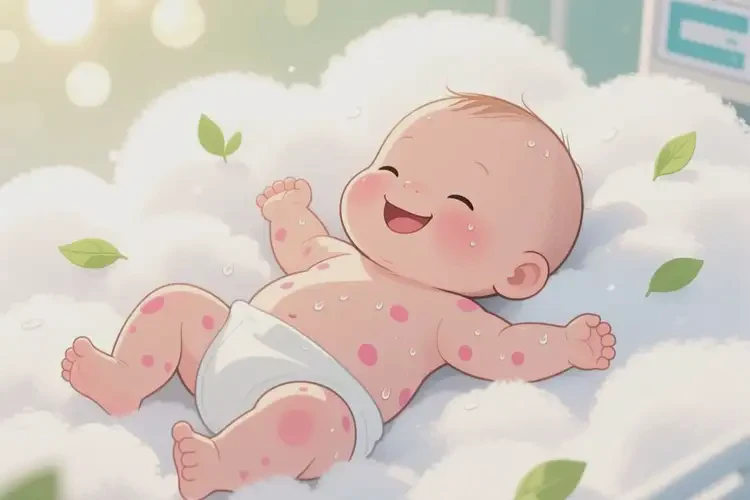 寶寶全身容易長濕疹可不可以徹底自愈(圖4)