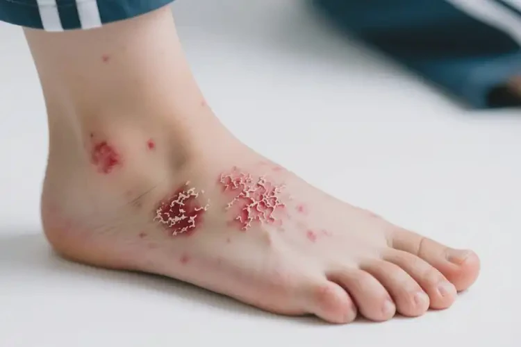 大學(xué)生腳上經(jīng)常起濕疹可以徹底自愈嗎(圖4)