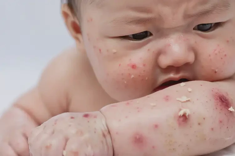 嬰兒全身容易起濕疹能徹底自愈嗎(圖4)