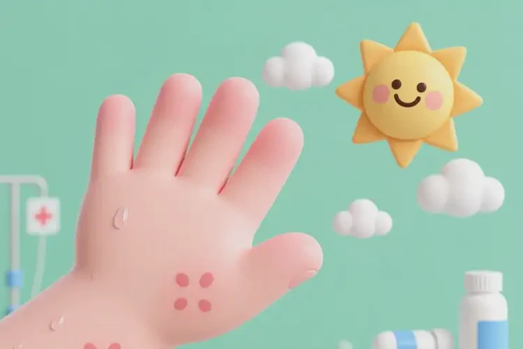 幼兒手上容易起濕疹能靠自己自愈嗎(圖1)