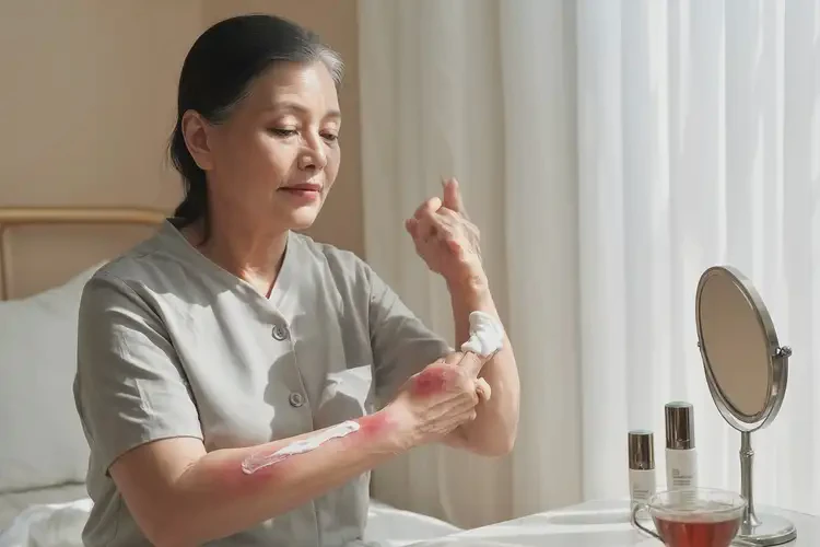 女生四肢经常起湿疹不管它会自己自愈吗(图2)